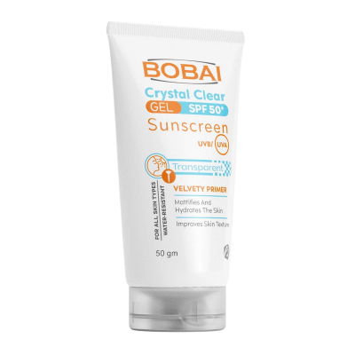 BOBAI CRYSTAL CLEAR GEL SPF 50+ SUNSCREEN 50 GM